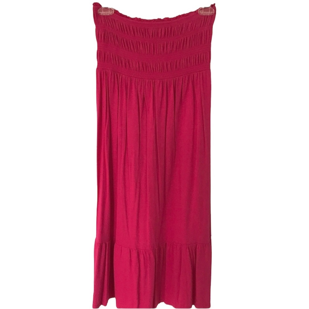 Express pink strapless cotton sundress - Picture 4 of 5